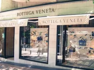 Bottega Veneta leather goods boutique Calle José Ortega y Gasset Madrid