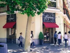 Cartier jewellery and watches boutique Calle Serrano 74 Madrid