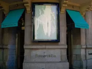 Tiffany and Co boutique Calle José Ortega y Gasset Madrid