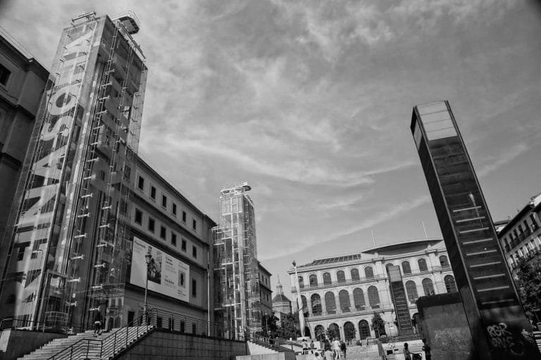 Reina Sofia museum of modern art in Madrid