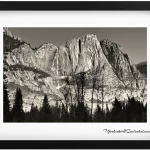 Yosemite Majesty in Monochrome_ The Power of Yosemite Falls 1920