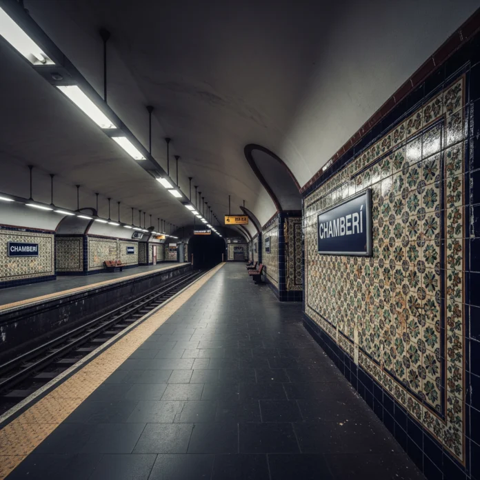 Madrid Ghost Station Chamberi Metro Madrid Ghost Station Chamberi Metro