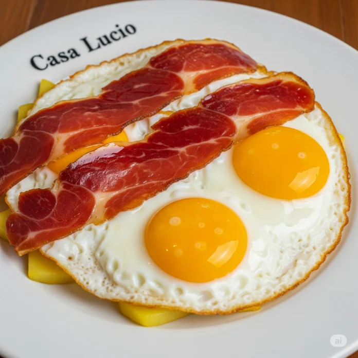 The Legendary Huevos Fritos of Casa Lucio in Madrid The Legendary Huevos Fritos of Casa Lucio in Madrid