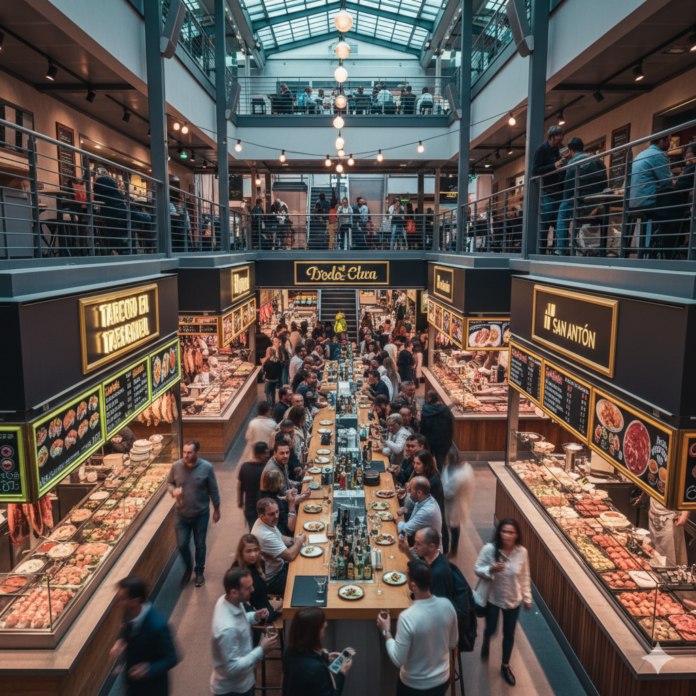 Eat Drink and Chill at Mercado de San Anton in Madrid Chueca Neighborhood Eat Drink and Chill at Mercado de San Anton in Madrid Chueca Neighborhood