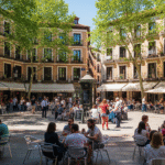 Plaza de Olavide – The heart of Chamberí neighborhood