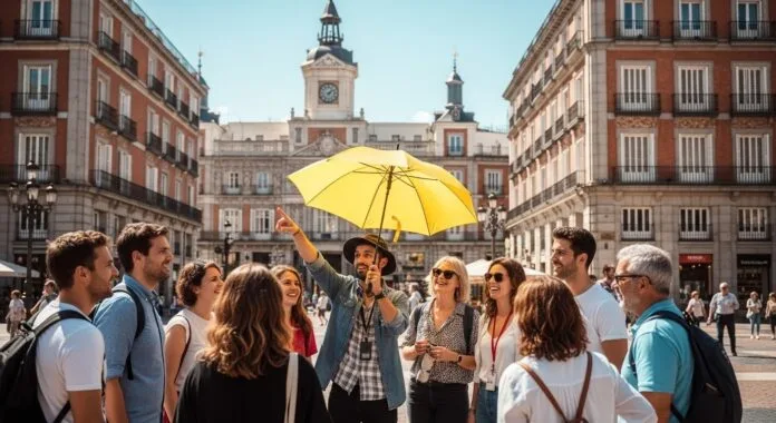 free-walking-tour-madrid-sol-budget-sightseeing Free walking tour Madrid Puerta del Sol budget sightseeing guide