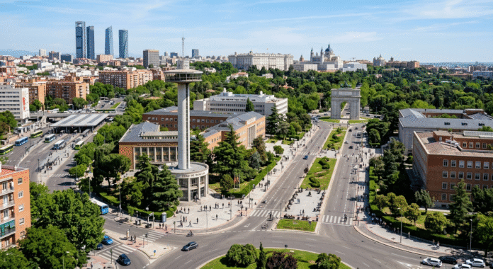 Argüelles Moncloa Madrid neighbourhood guide 2026 Paseo Pintor Rosales park terrace local student district