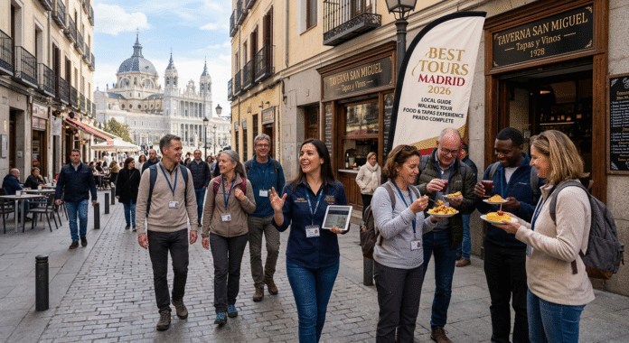 Best tours Madrid 2026 walking tour Plaza Mayor guide group tourists local honest review
