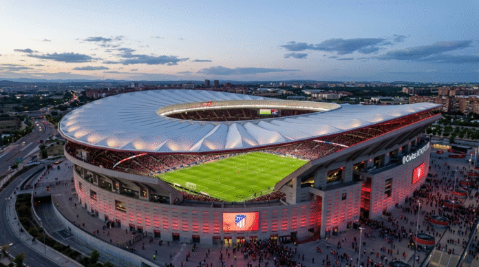Civitas Metropolitano stadium — home of Atlético de Madrid since 2017