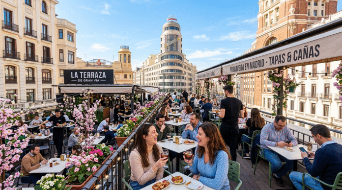 Madrid Terrace Culture - Terraceo Lifestyle Madrid terraces outdoor dining spring plazas terraceo culture street-level cafes bars